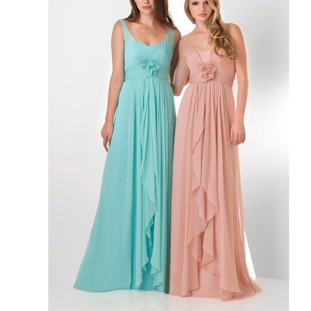 Bari jay Aqua formal dress  style 855 new with tag